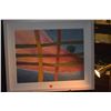 Image 2 : FRAMED SATORU ABE ORIGINAL PAINTING ON BOARD; SIGNED SATORU 2000 (22 3/4" X 18 1/2")