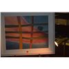 Image 3 : FRAMED SATORU ABE ORIGINAL PAINTING ON BOARD; SIGNED SATORU 2000 (22 3/4" X 18 1/2")