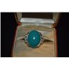 Image 2 : MING'S 14K TURQUOISES & DIAMOND RING