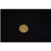 Image 2 : INDIAN PRINCESS HEAD U.S. GOLD DOLLAR COIN, SET AS A BUTTON, 14K (TESTED) BACKING (2.3 GTW)