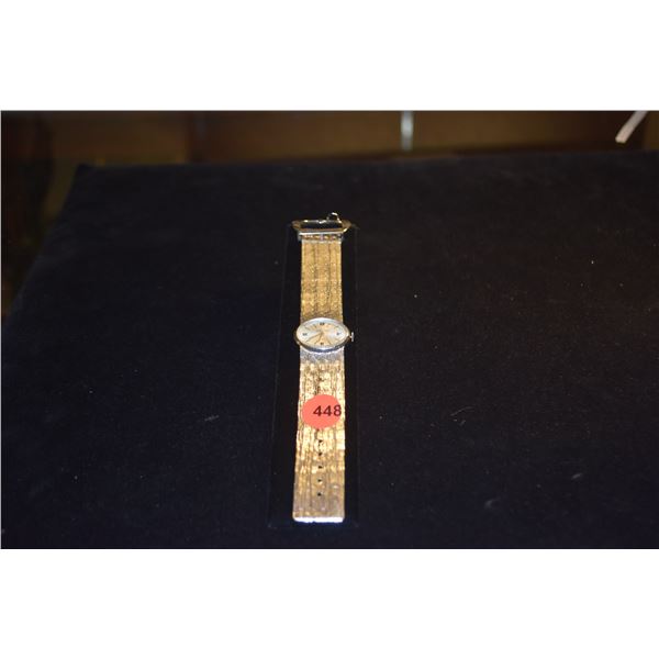 18K WG OMEGA WRISTWATCH (43.5 GTW)