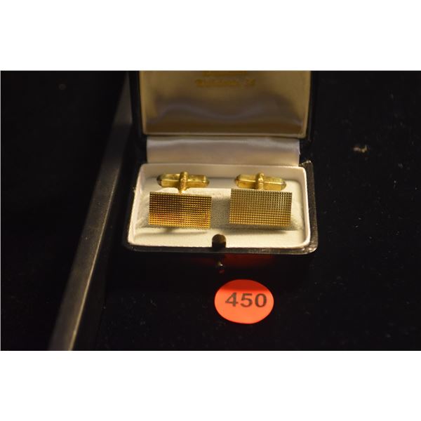 14K CUFFLINKS (12.5 GTW)