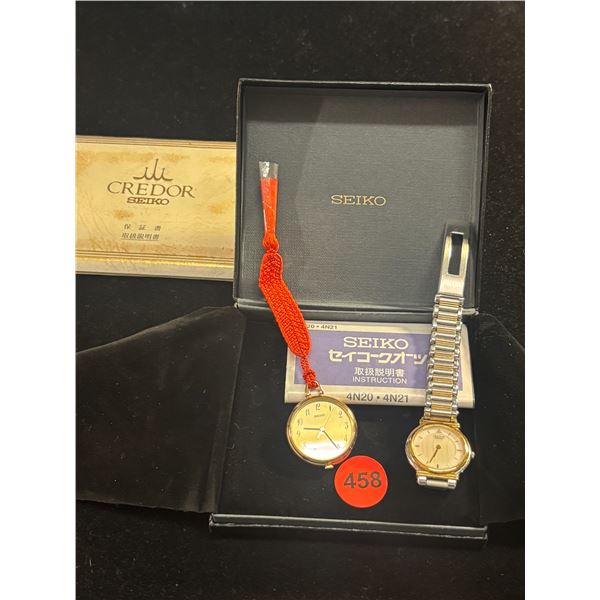 SEIKO WATCHES (2 PCS)