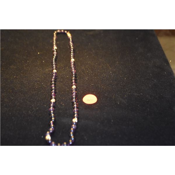 14K AMETHYST NECKLACE