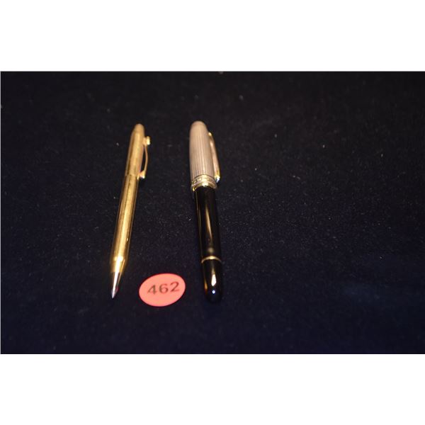 MONTBLANC PEN & 10K GP CROSS PEN (2 PCS)