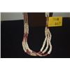 Image 2 : NI'IHAU SHELL LEI, 3 STRAND, DANCE LENGTH, LEI KIPONA-MOMI ONIKINIKI IKAIKA (PART IN PIKAKE STYLE) &