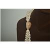 Image 4 : NI'IHAU SHELL LEI, 3 STRAND, DANCE LENGTH, LEI KIPONA-MOMI ONIKINIKI IKAIKA (PART IN PIKAKE STYLE) &