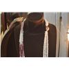 Image 9 : NI'IHAU SHELL LEI, 3 STRAND, DANCE LENGTH, LEI KIPONA-MOMI ONIKINIKI IKAIKA (PART IN PIKAKE STYLE) &