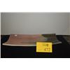 Image 1 : RECTANGULAR PLATTER W/GREEN, WHITE & BLUSH GLAZES; SIGNED HIGA (16" X 7 1/2" X 2")