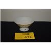 Image 1 : OVERGLAZE ENAMEL BOWL W/SILVER STAPLE REPAIRS, LATE 19TH-EARLY 20TH C (2 1/2" X 5") (DOES NOT INCLUD