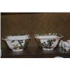 Image 5 : PAIR SQUARE LIP OVERGLAZE ENAMEL BOWLS, KANG XI (1662-1722) (9" X 9 1/2") (PAIR)