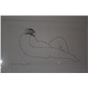 Image 3 : KOA FRAMED JOHN YOUNG "NUDE" PRINT, ED. 55; SIGNED JOHN YOUNG '81 (24 1/4" X 19")