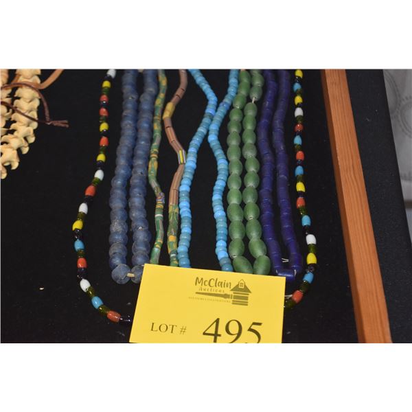 COLLECTION OF TRADE BEADS (6 PCS)