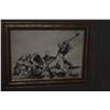 Image 2 : FRAMED FRANCISCO GOYA (LO MISMO) ETCHING (18 3/4" X 20 1/2")