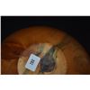Image 12 : KAMANI LEAF SHAPED WOOD BOWL; SIGNED SORENSEN, NORFOLK PINE BOWL; SIGNED JERRY KERMODE & JAR OF MARB