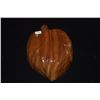 Image 4 : KAMANI LEAF SHAPED WOOD BOWL; SIGNED SORENSEN, NORFOLK PINE BOWL; SIGNED JERRY KERMODE & JAR OF MARB