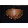 Image 7 : KAMANI LEAF SHAPED WOOD BOWL; SIGNED SORENSEN, NORFOLK PINE BOWL; SIGNED JERRY KERMODE & JAR OF MARB