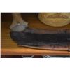 Image 6 : WOOD MASK, TRIBAL POTTERY, NECK REST & KNIFE (4 PCS)
