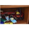 Image 2 : COLLECTION OF MODEL CARS, MOTORCYCLE, WAGON & TRAIN (18 PCS)