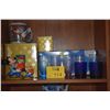 Image 1 : DISNEY FIGURINES, LARGE DISNEY MUG & DISNEY GLASSES (10 PCS)