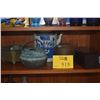 Image 1 : MIXED LOT: ZITAN WOOD DRUM, METAL CONTAINER, TEAPOT, INCENSE BURNER & PLANTER (5 PCS)