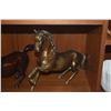 Image 2 : BRONZE & BRASS HORSE SCULPTURES (2 PCS)