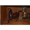 Image 3 : BRONZE & BRASS HORSE SCULPTURES (2 PCS)