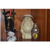 Image 6 : COLLECTION OF VINTAGE FIGURAL LIQUEUR BOTTLES (10  PCS) (DOES NOT INCLUDE STAND)