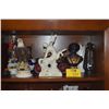 Image 1 : COLLECTION OF VINTAGE FIGURAL LIQUEUR BOTTLES (9 PCS)