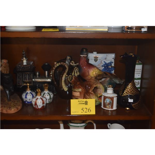 COLLECTION OF VINTAGE FIGURAL LIQUEUR BOTTLES (13 PCS)