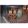 Image 8 : PAIR EARLY 20TH C. CHINESE HORSESHOE BACK CHAIRS W/CROSS LEG DESIGN & INLAID BACK SPLATS (PAIR)