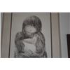Image 3 : FRAMED JOHN YOUNG LITHOGRAPH, CHILD; 46/50 (24 1/2" X 29 1/2")