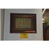 Image 1 : FRAMED ABSTRACT PAINTING ON BOARD (13" MX 10")