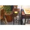 Image 1 : ROSEWOOD PLANT STAND (12" X 12" X 34")