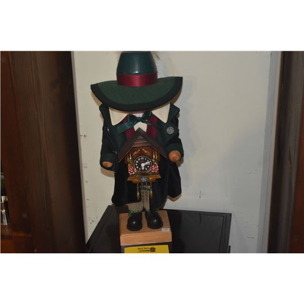 CHRISTIAN ULBRICHT CLOCKMAKER NUTCRACKER (17")