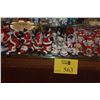 Image 1 : COLLECTION OF CHRISTMAS THEMED FIGURES