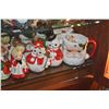 Image 2 : COLLECTION OF CHRISTMAS THEMED FIGURES