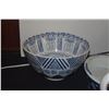 Image 3 : COLLECTION OF BLUE & WHITE BOWLS, VASE & PITCHER (5 PCS)
