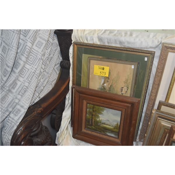 COLLECTION OF FRAMED ARTWORK (5 PCS)