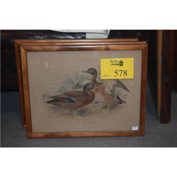 COLLECTION OF FRAMED ARTWORK (3 PCS)