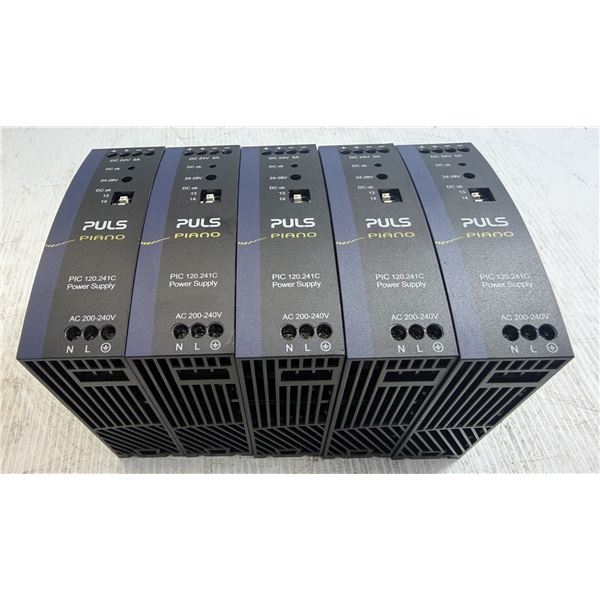 (5) Puls #PIC 120.241C Power Supplies
