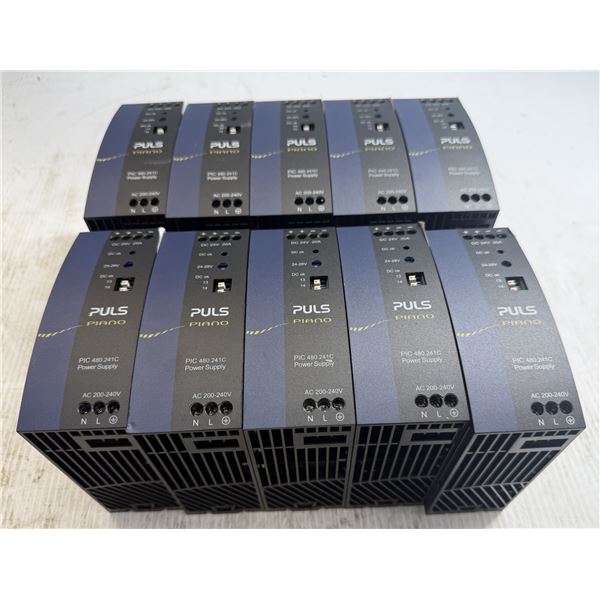 Lot of (10) Puls #PIC480.241C Power Supplies
