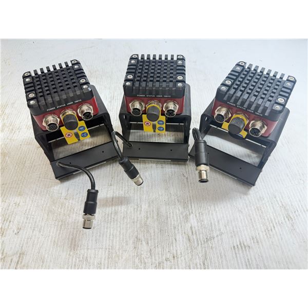 (3) Microscan #HAWK MV-4000-20 / #8013-0000-0104 w/ #98-90000137-01