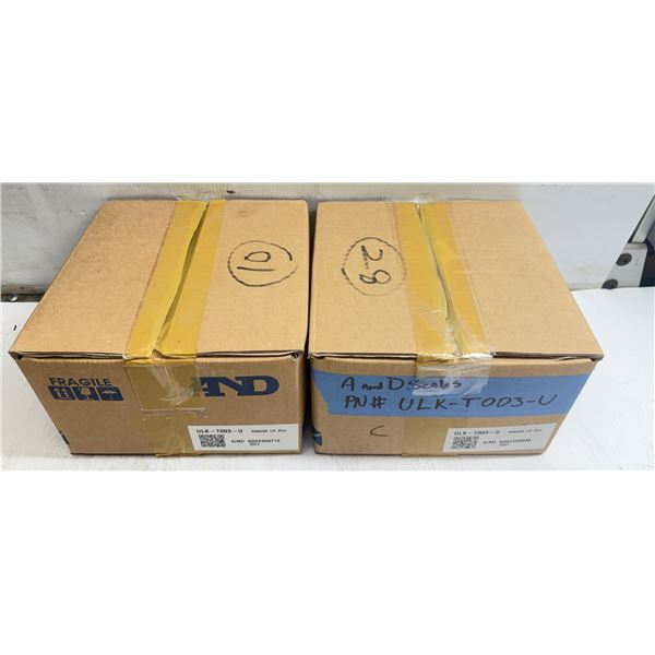 (2) A/D Scales #ULK-T003-U Load Cells