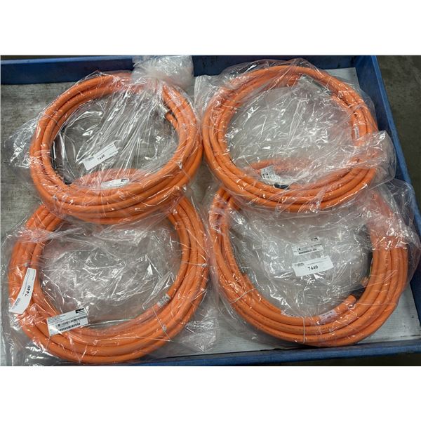 (4) Parker CBM015HD-M23-PMX-0100-00 Cables