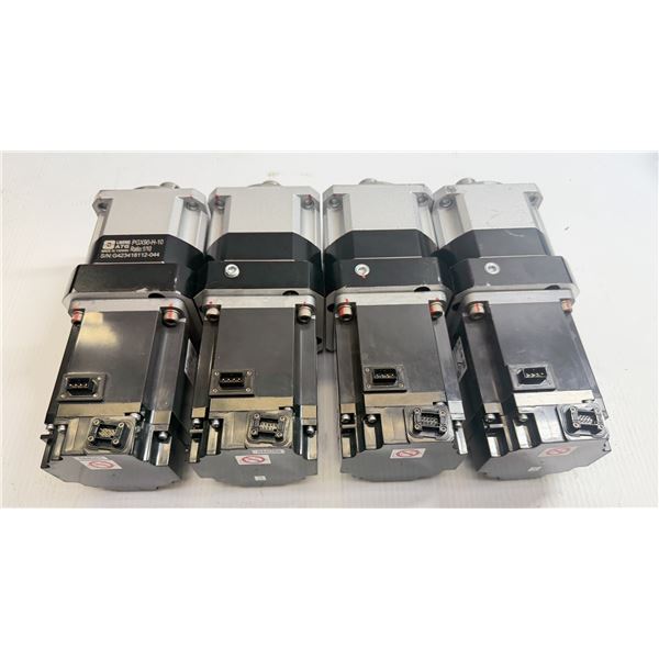 (4) Mitsubishi #HG-KR73 Motors w/ #PGX90-H-10 Planetary Gear Boxes