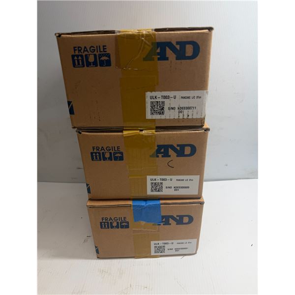 (3) A/D Scales #ULK-T003-U Load Cells