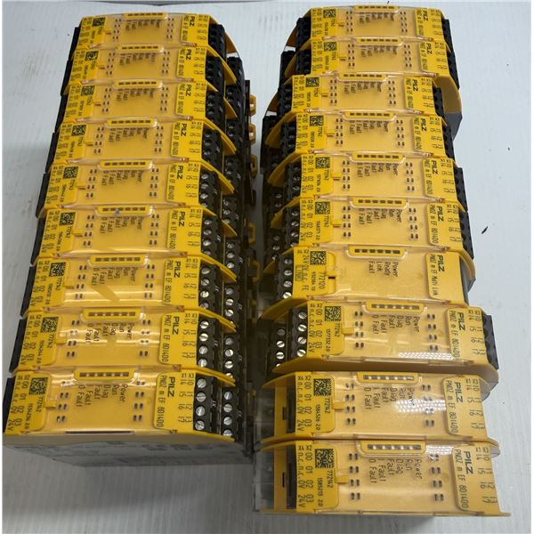 Lot of (19) Pilz #772142 Modules