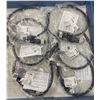 Image 1 : Lot of (6) Brad Power #1300640453/CC4030K17M010G Cables
