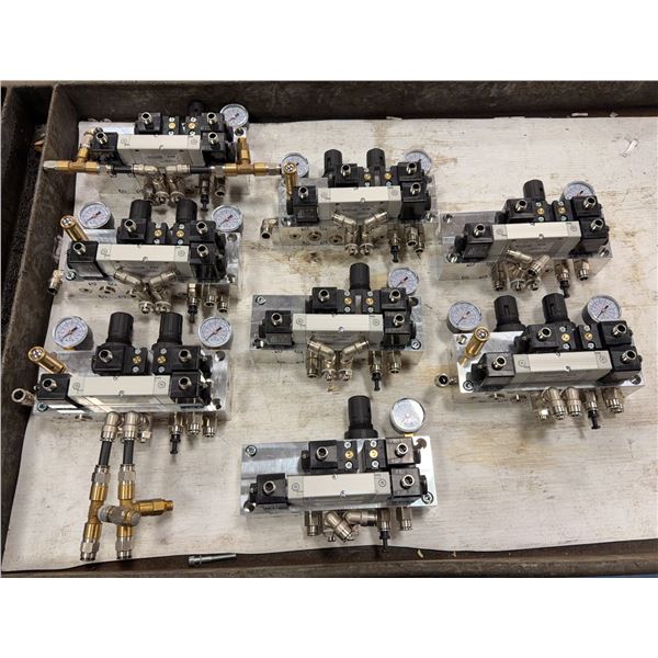 Lot of (8) SCA #S9 581SRFG-1/8-SO PD48638-0033 Valve Units